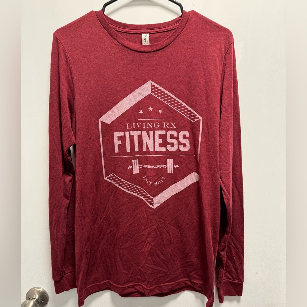 LRX Fitness Long-Sleeve Shirt Womens Size Medium